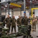 Brazilian Army Delegation of Logistics Operations Coordination Center Tour of Ordnance Corps School