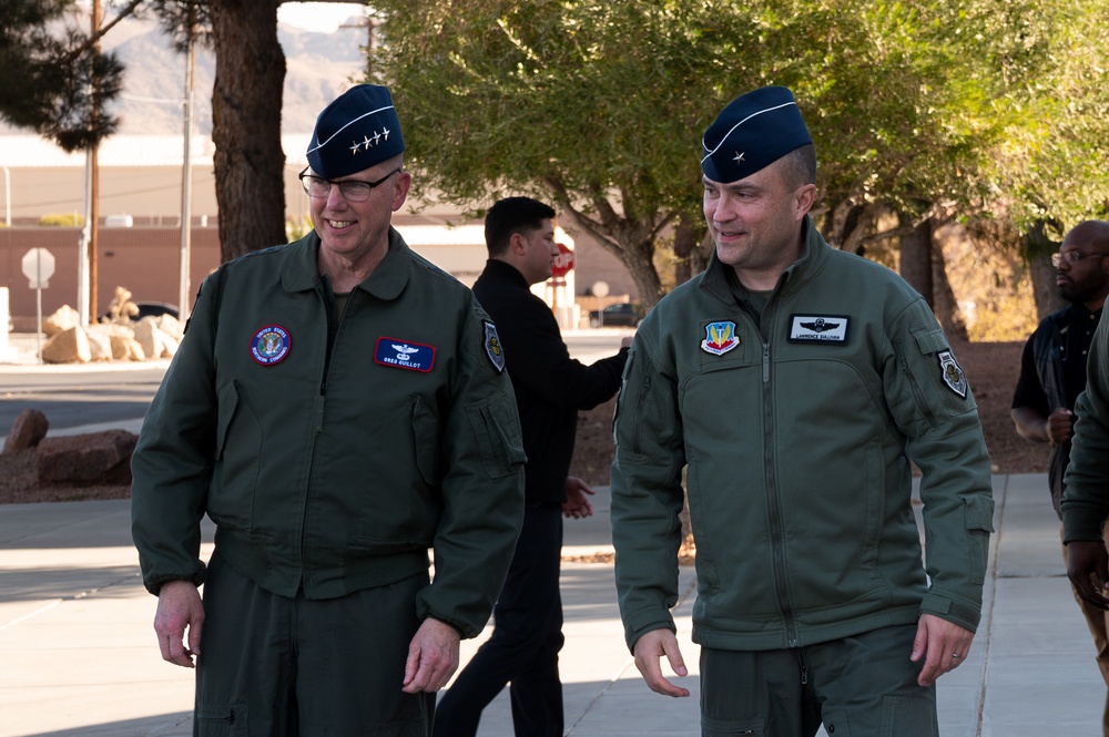 NORAD and USNORTHCOM commander visits Nellis AFB