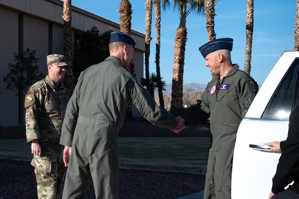 NORAD and USNORTHCOM commander visits Nellis AFB