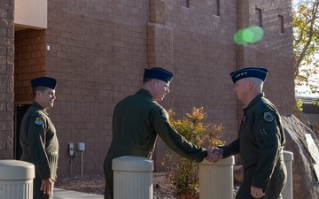 NORAD and USNORTHCOM commander visits Nellis AFB