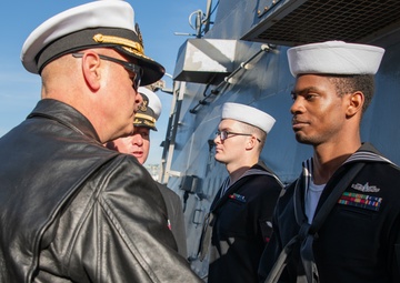 SWOBOSS welcomes USS Spruance back to San Diego