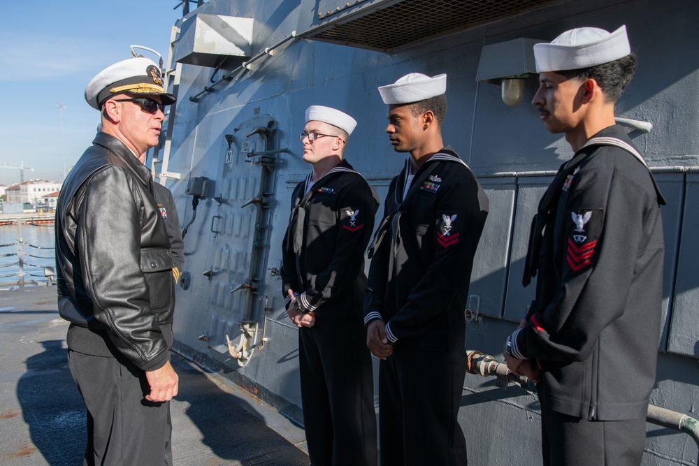 SWOBOSS welcomes USS Spruance back to San Diego