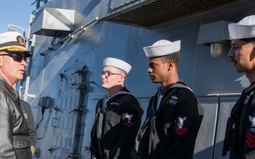 SWOBOSS welcomes USS Spruance back to San Diego