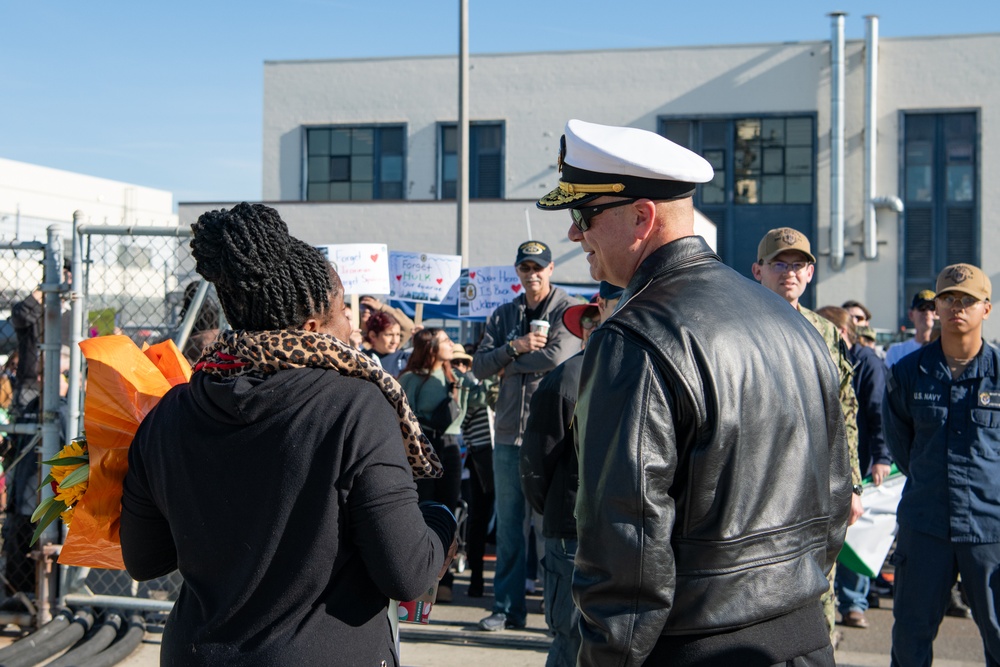 SWOBOSS welcomes USS Spruance back to San Diego