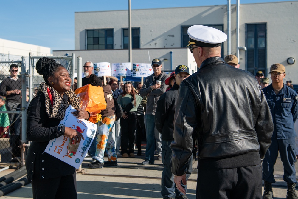 SWOBOSS welcomes USS Spruance back to San Diego