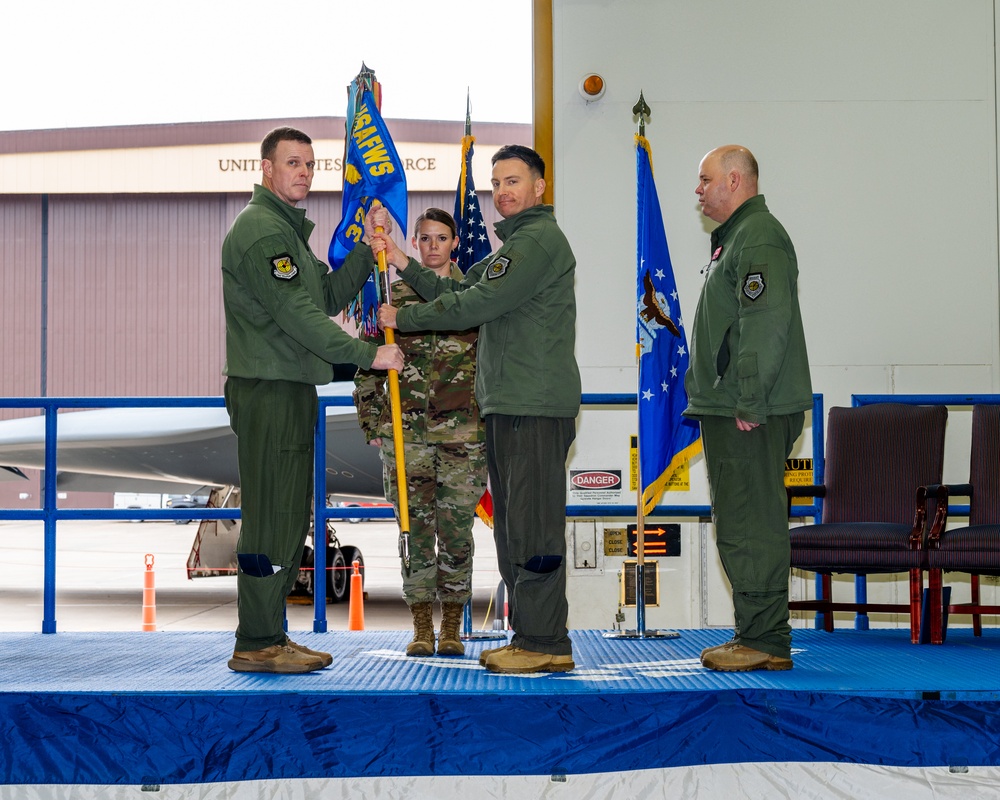 325th WPS change of command