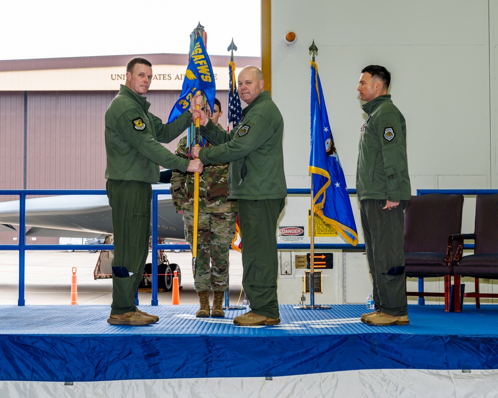 325th WPS change of command