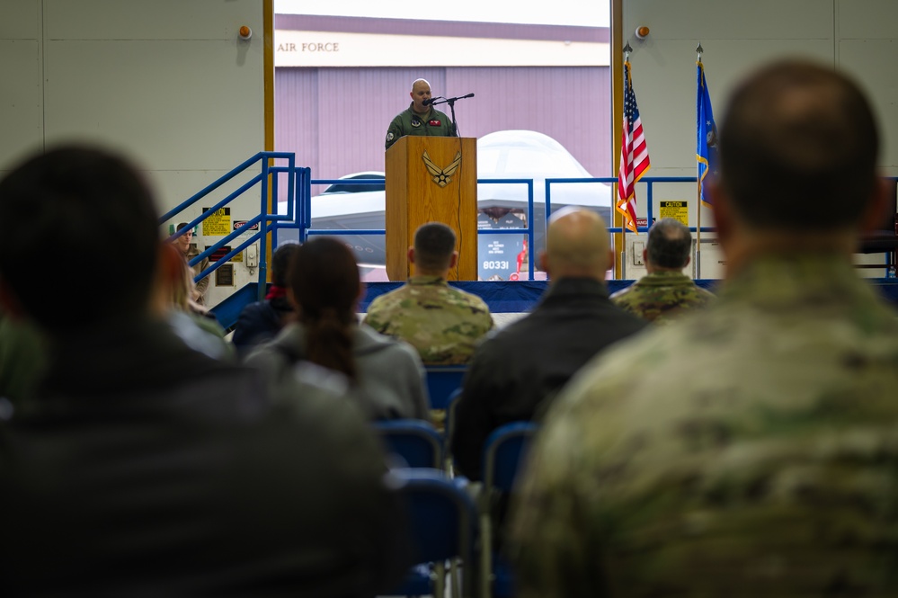 325th WPS change of command