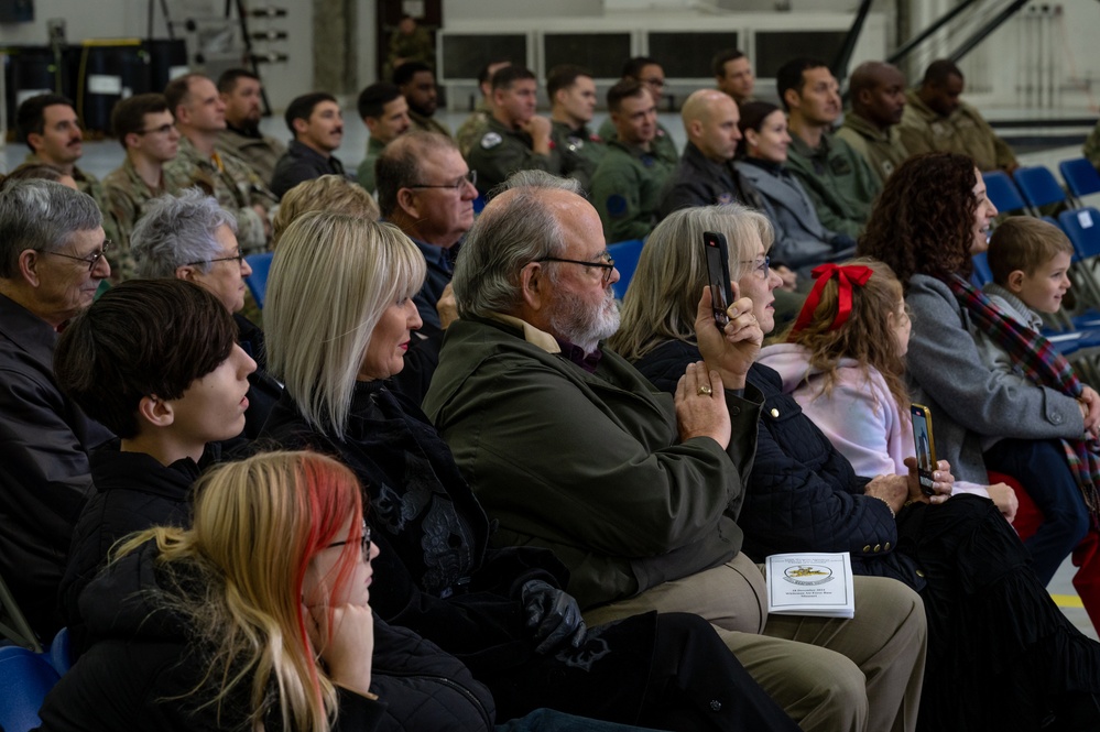 325th WPS change of command