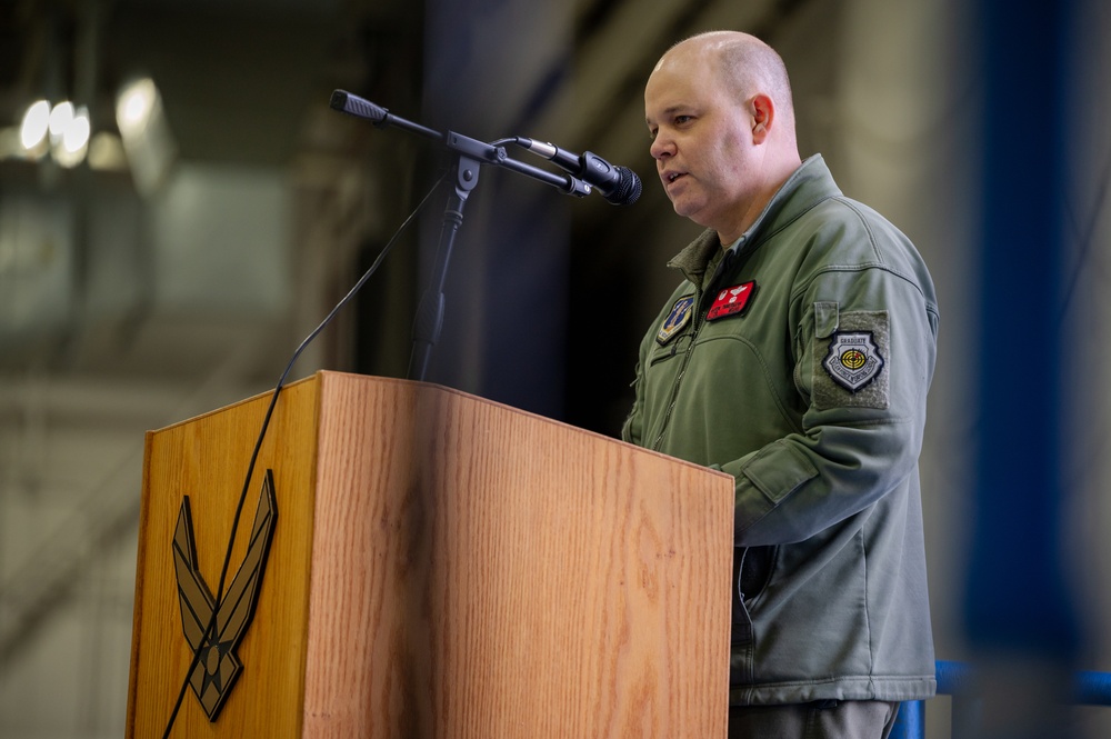 325th WPS change of command