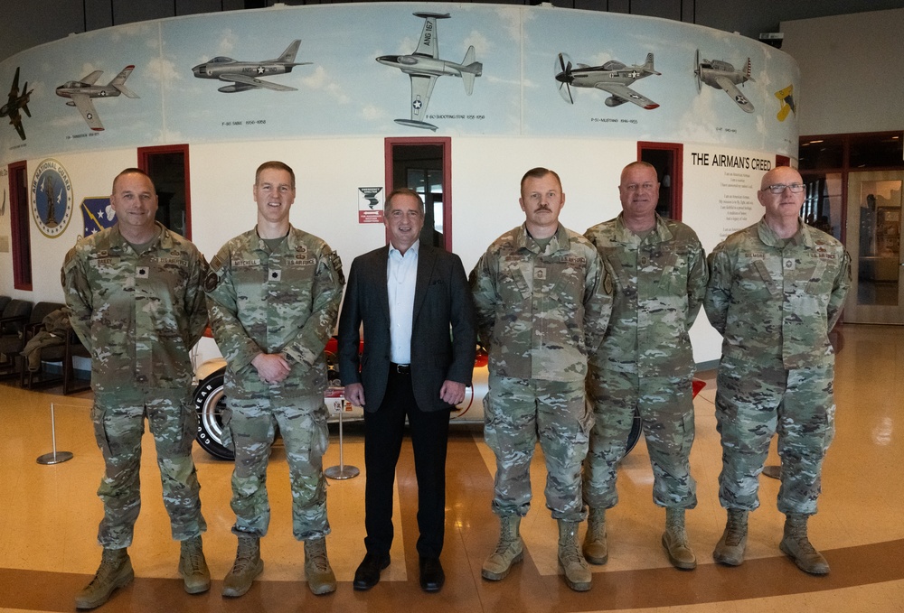 181st Intelligence Wing Hosts the U.S. Air Force Honorary Commanders program for Terre Haute Community Leaders