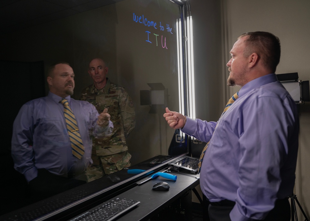 Goodfellow hosts AETC deputy commander: Demonstrating readiness and adaptability