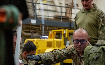 Sailors, Airmen conduct joint medical training aboard USS Somerset during Steel Knight 24