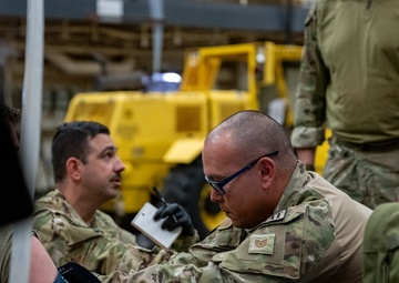 Sailors, Airmen conduct joint medical training aboard USS Somerset during Steel Knight 24