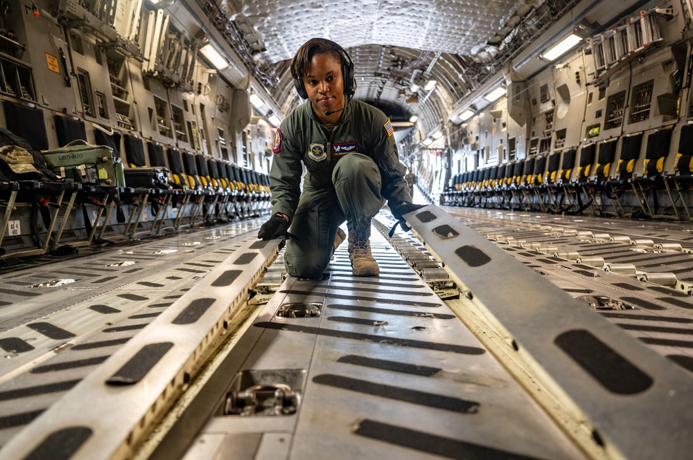 C-17 loadmaster ensures mission readiness at Joint Base Charleston