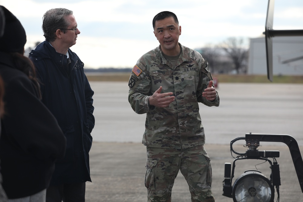 District Leaders Take Flight: Strengthening Partnerships with the D.C. Army National Guard