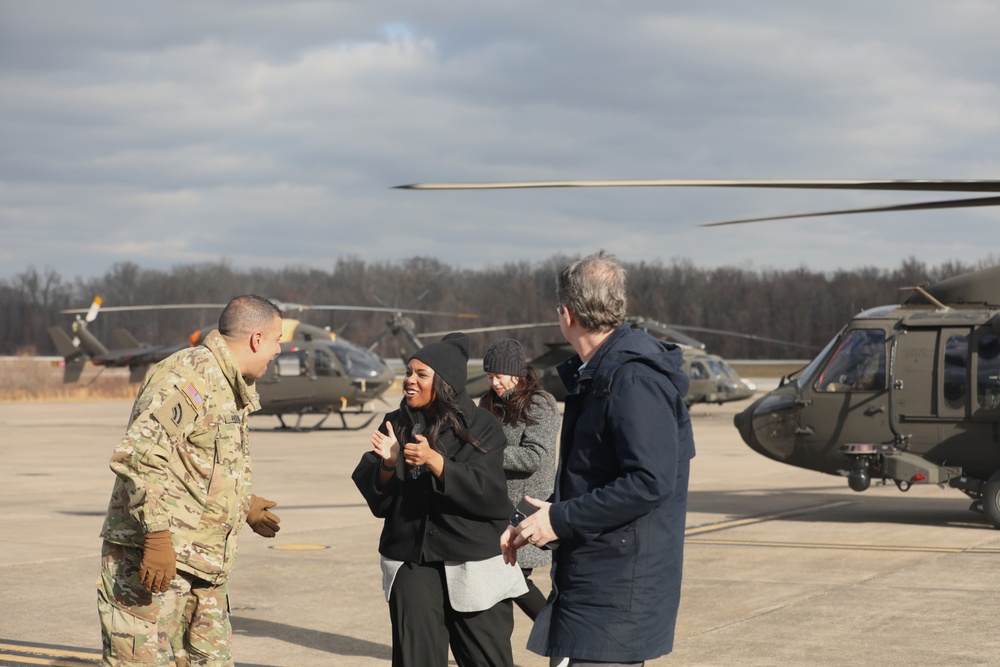 District Leaders Take Flight: Strengthening Partnerships with the D.C. Army National Guard