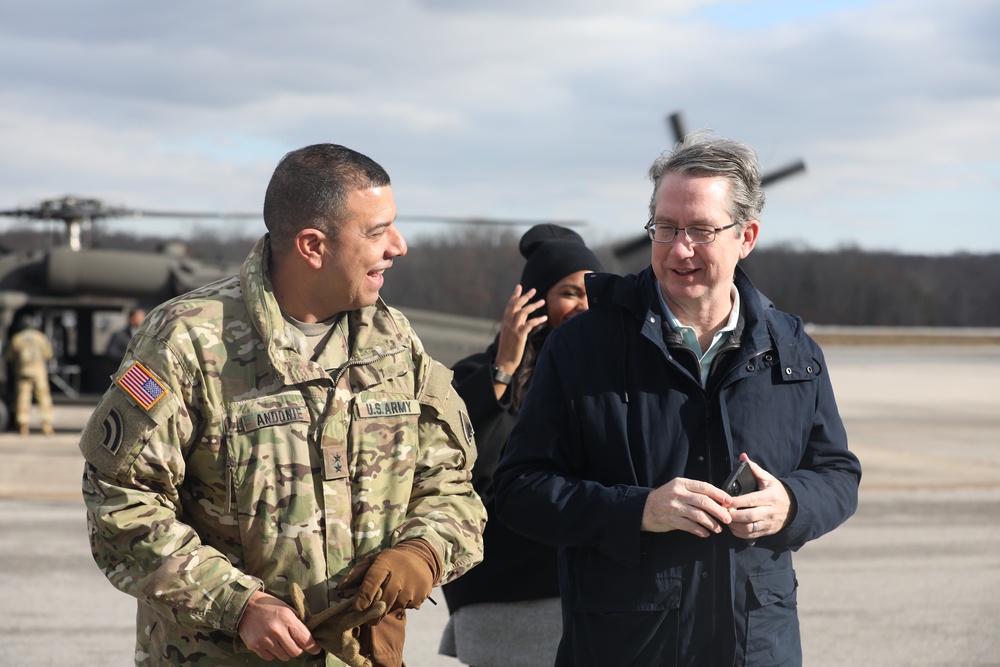 District Leaders Take Flight: Strengthening Partnerships with the D.C. Army National Guard