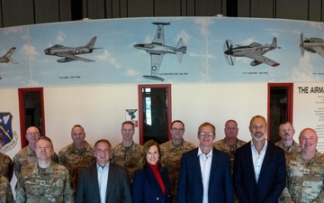 181st Intelligence Wing Hosts the U.S. Air Force Honorary Commanders program for Terre Haute Community Leaders