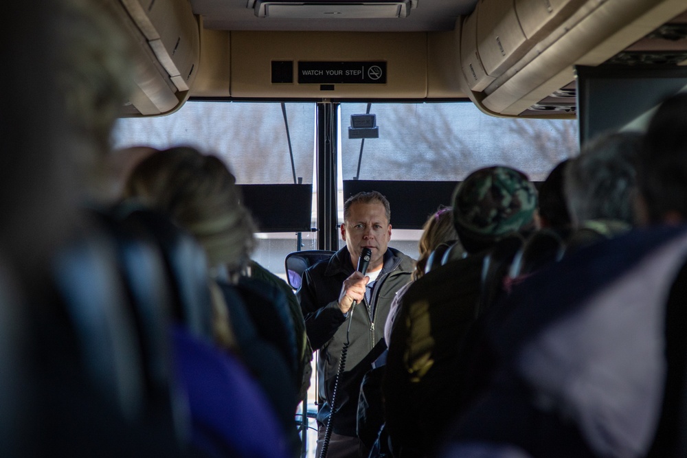 Kansas State University visits Fort Riley