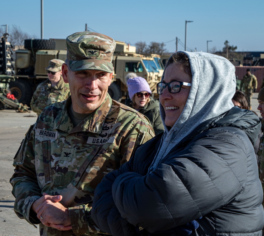 Kansas State University visits Fort Riley