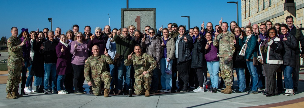 Kansas State University visits Fort Riley