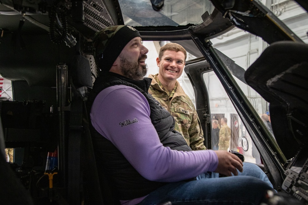 Kansas State University visits Fort Riley