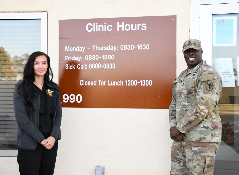 YPG’s Medical Clinic welcomes medical provider and NCOIC