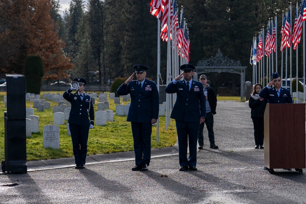 Team Fairchild hosts Wreaths Across America commemoration ceremony