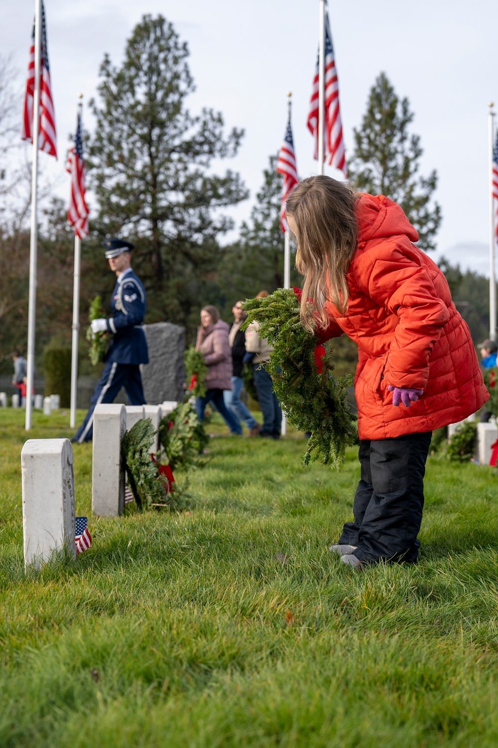 Team Fairchild hosts Wreaths Across America commemoration ceremony