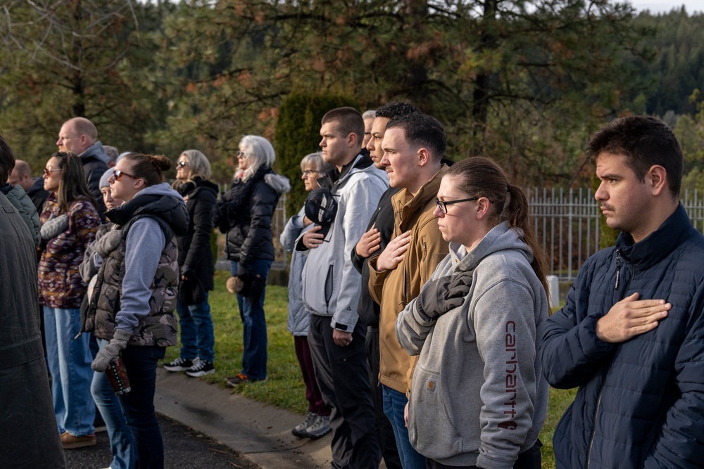 Team Fairchild hosts Wreaths Across America commemoration ceremony