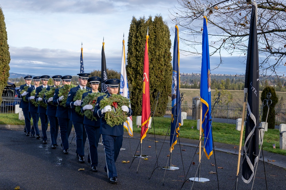 Team Fairchild hosts Wreaths Across America commemoration ceremony