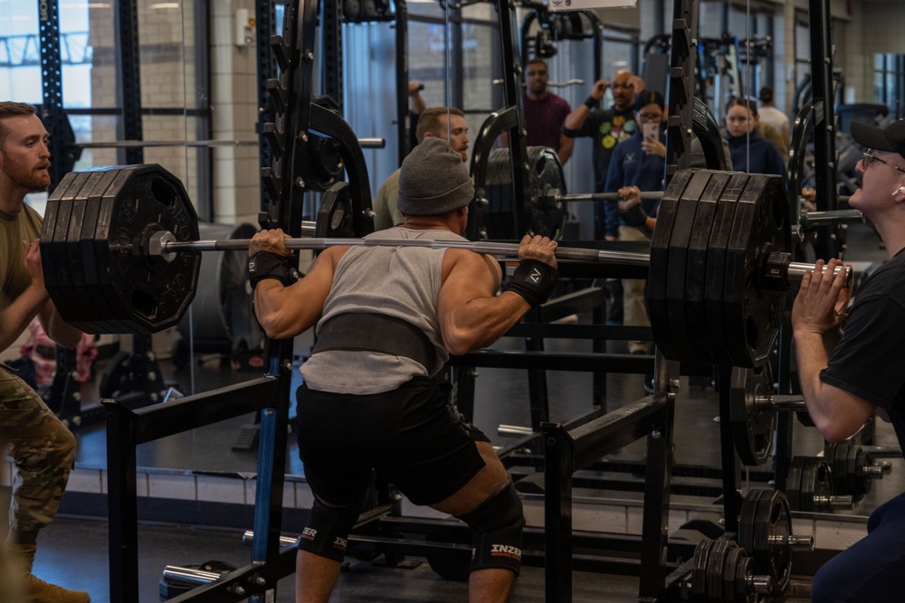 22nd Air Refueling Wing's Weightlifting Competition