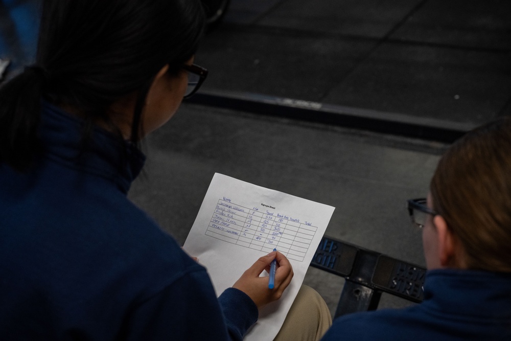 22nd Air Refueling Wing's Weightlifting Competition