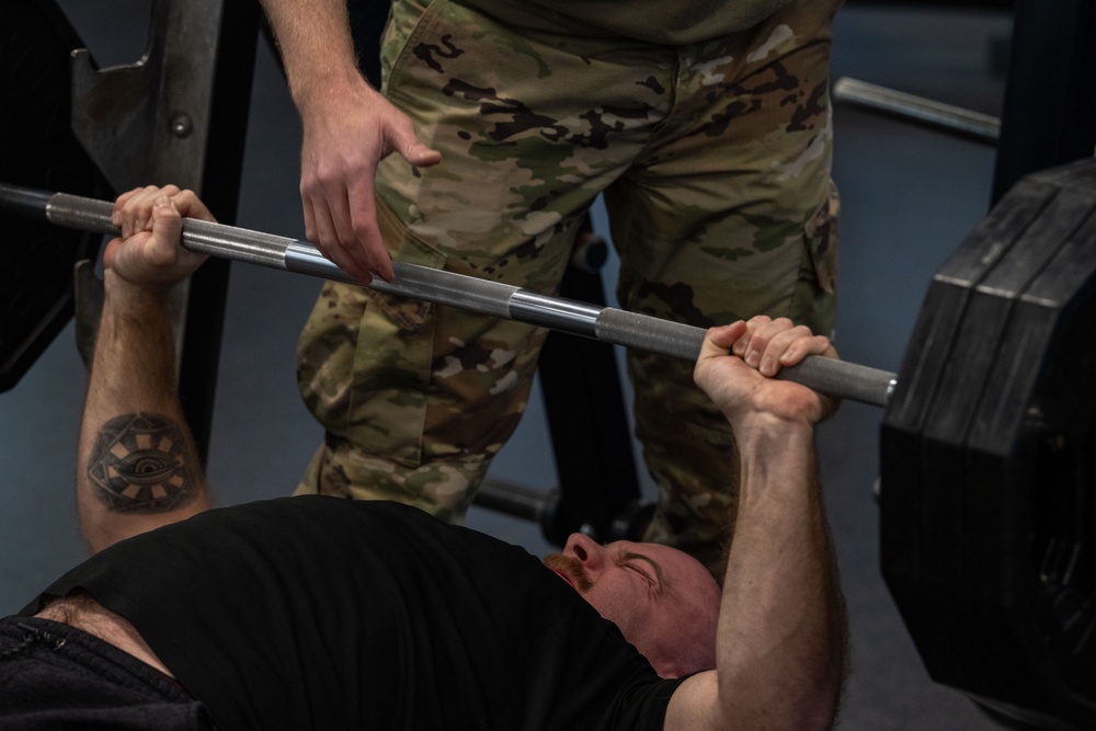 22nd Air Refueling Wing's Weightlifting Competition