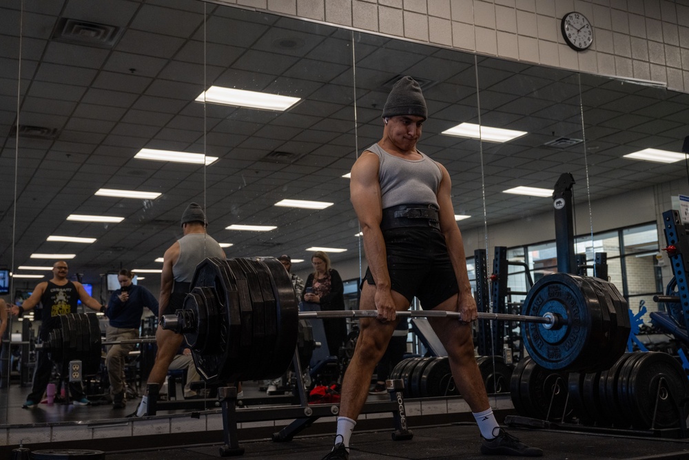 22nd Air Refueling Wing's Weightlifting Competition