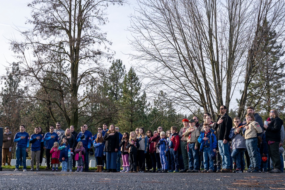 Team Fairchild hosts Wreaths Across America commemoration ceremony