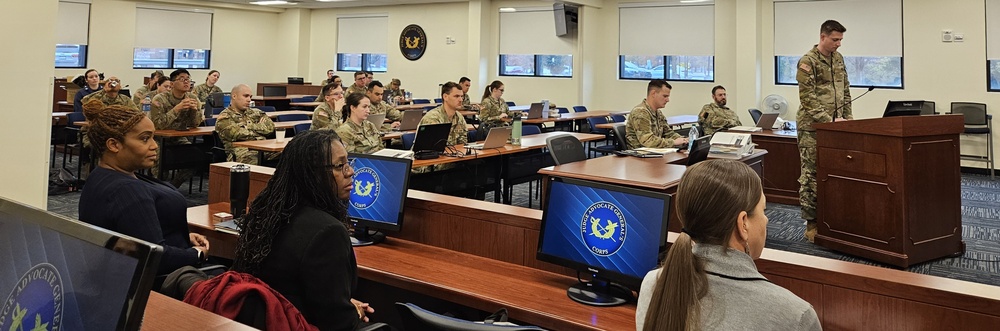 Army CID Crime Lab Examiners Provide Forensics Analysis Training for Military Legal Professionals