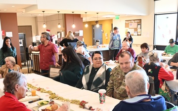 U.S. Army Yuma Proving Ground Soldiers spread cheer at Arizona State Veterans Home Yuma