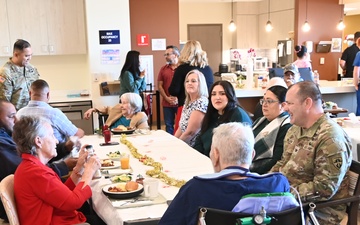 U.S. Army Yuma Proving Ground Soldiers spread cheer at Arizona State Veterans Home Yuma