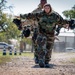 Trainees assigned to flights 100-103 participate in Mask Confidence Training Dec. 19, 2024