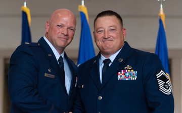 Moore promoted to chief master sergeant