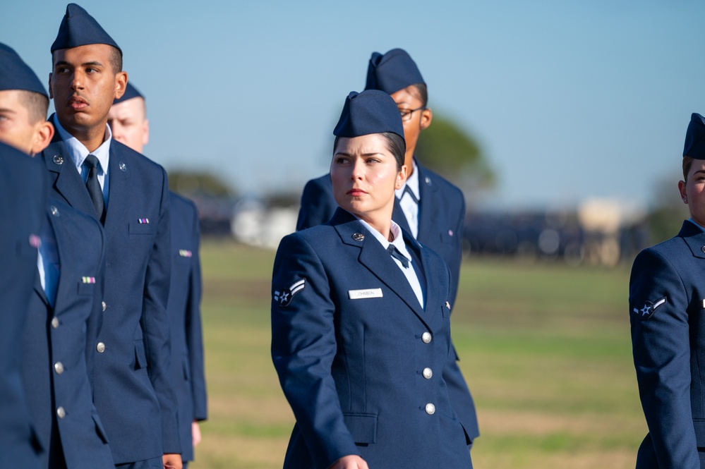 Department of the Air Force BMT Graduation Parade