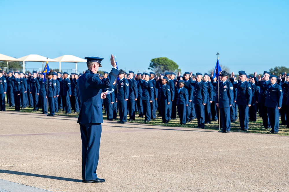 Department of the Air Force BMT Graduation Parade