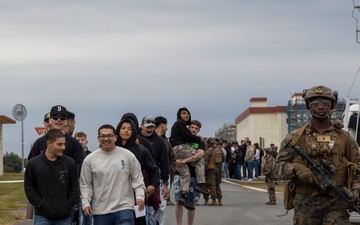 Marines with the 31st Marine Expeditionary Unit conduct a Non-Combatant Evacuation Operation