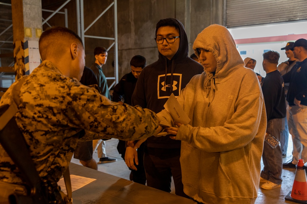 Marines with the 31st Marine Expeditionary Unit conduct a Non-Combatant Evacuation Operation