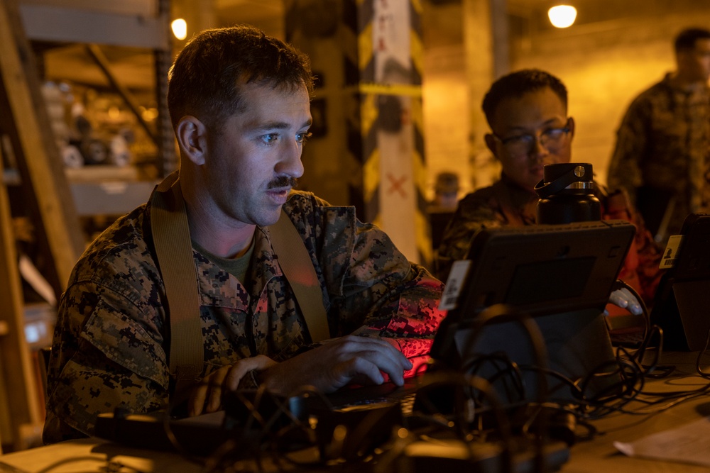 Marines with the 31st Marine Expeditionary Unit conduct a Non-Combatant Evacuation Operation