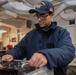 USS Ronald Reagan (CVN 76) performs aviation maintenance