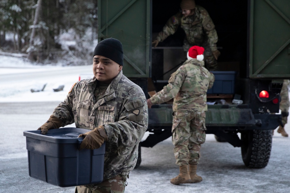 AKNG brings Christmas cheer to Yakutat, Op Santa 2024