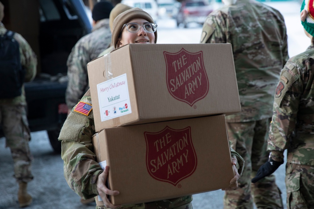 AKNG brings Christmas cheer to Yakutat, Op Santa 2024